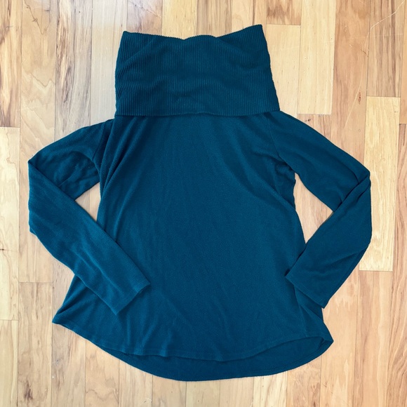 Apt. 9 Evergreen Off the Shoulder Sweater - Picture 4 of 6